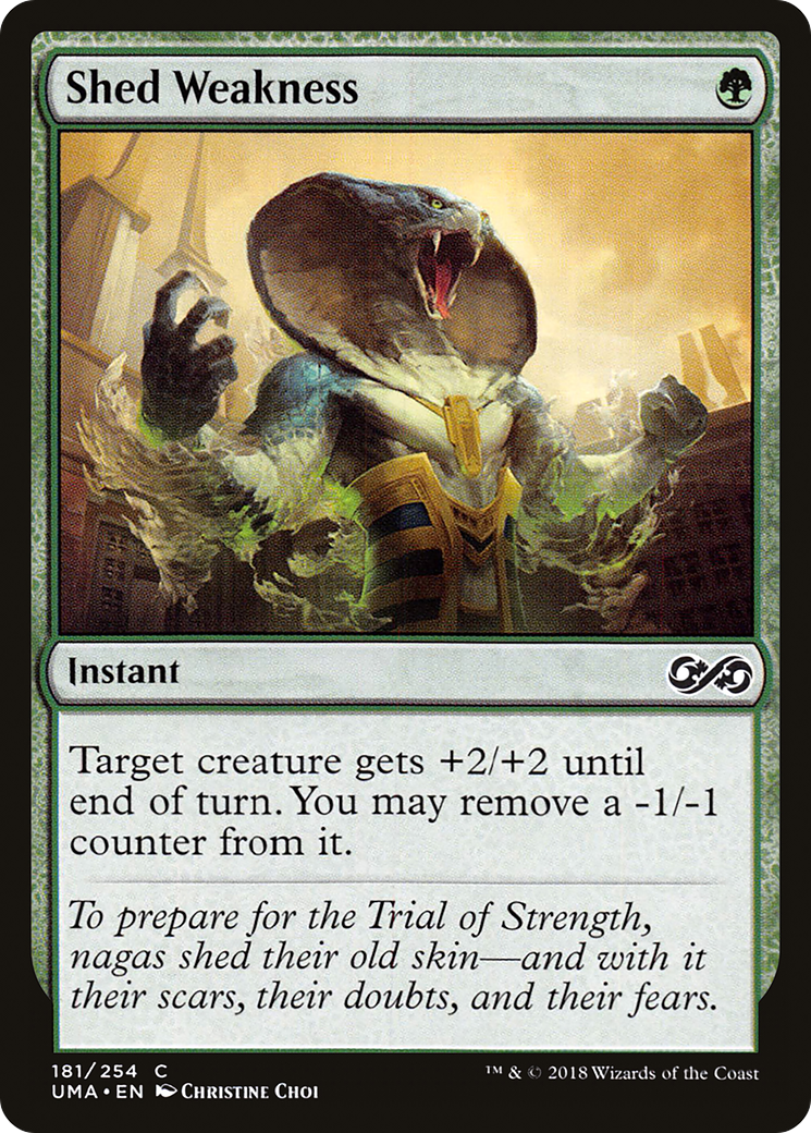 Shed Weakness (UMA-181)  Foil - Ultimate Masters