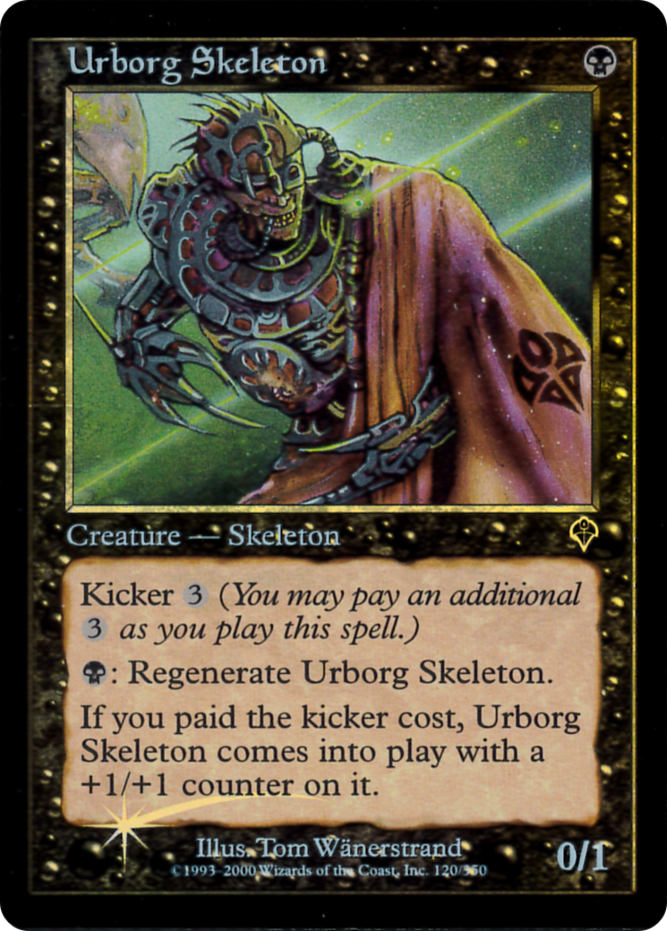 Urborg Skeleton (INV-134★)  Foil - Invasion