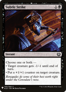 Subtle Strike (LIST-100)  - The List