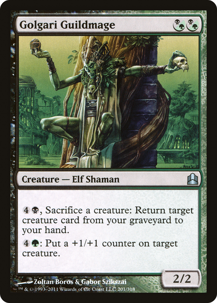 Golgari Guildmage (CMD-201)  - Commander 2011
