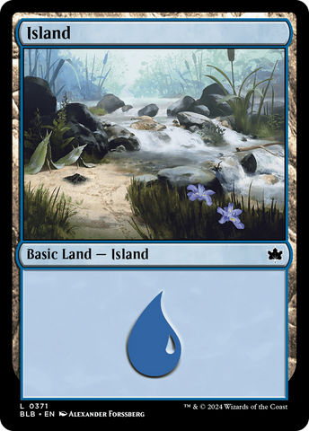 Island (0371) (BLB-371)  Foil - Bloomburrow