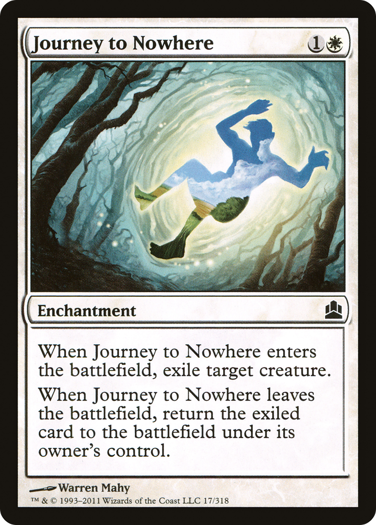 Journey to Nowhere (CMD-017)  - Commander 2011