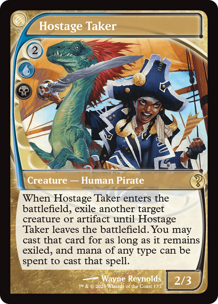 Hostage Taker (Future Sight) (MB2-137)  - Mystery Booster 2
