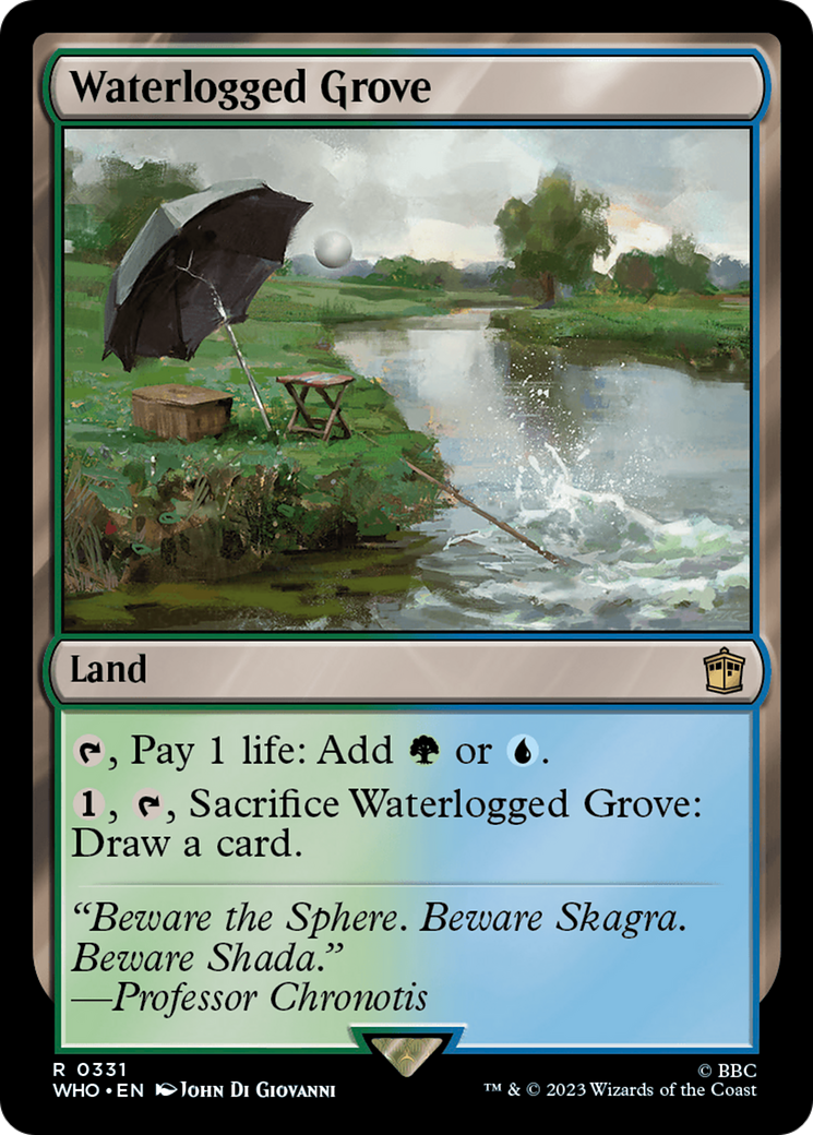 Waterlogged Grove (WHO-331)  Foil - Doctor Who