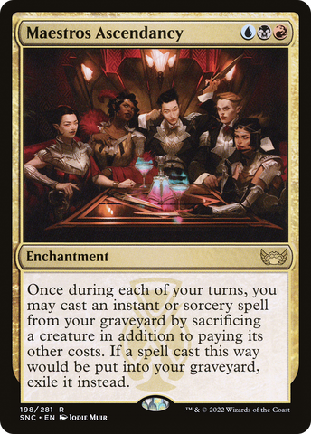 Maestros Ascendancy (SNC-198)  Foil - Streets of New Capenna