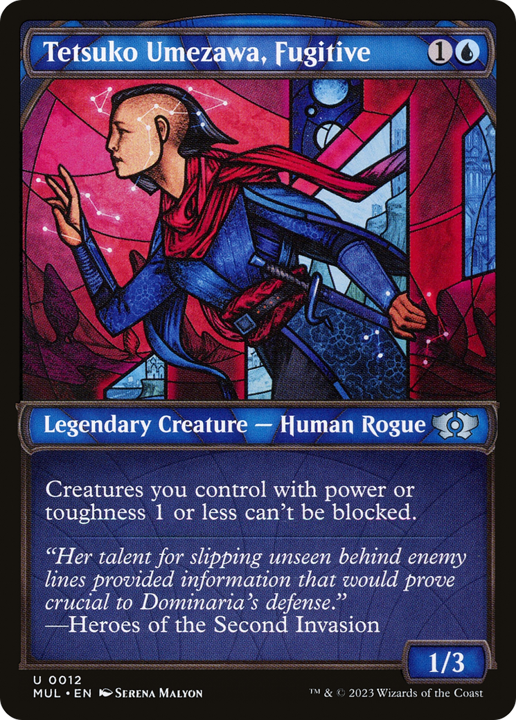 Tetsuko Umezawa, Fugitive (MUL-012)  - Multiverse Legends: (Showcase)