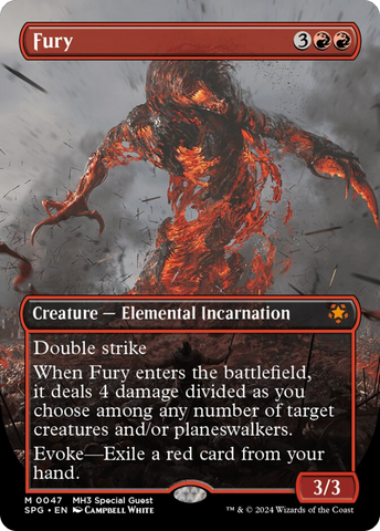 Fury (Borderless) (SPG-047)  - Special Guests