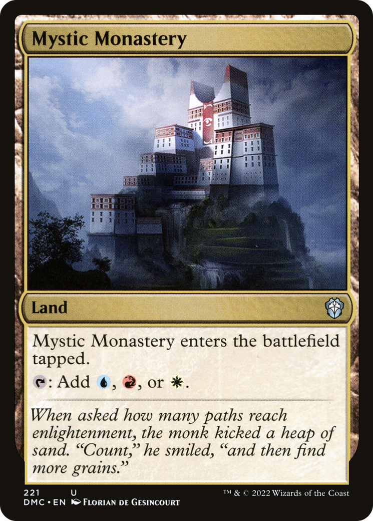 Mystic Monastery (DMC-221)  - Dominaria United Commander