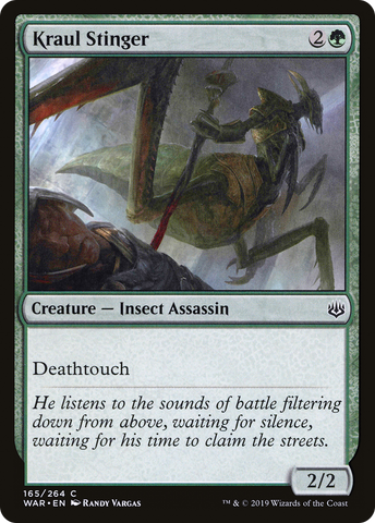 Kraul Stinger (WAR-165)  - War of the Spark
