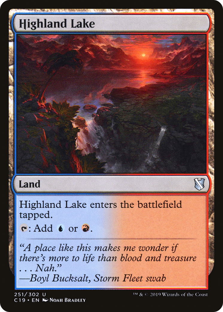 Highland Lake (C19-251)  - Commander 2019