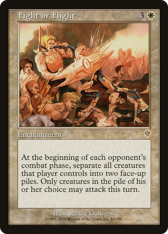 Fight or Flight (INV-016)  Foil - Invasion