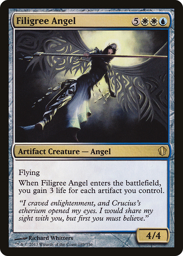 Filigree Angel (C13-189)  - Commander 2013