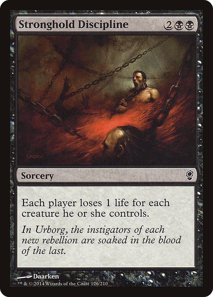 Stronghold Discipline (CNS-126)  - Conspiracy