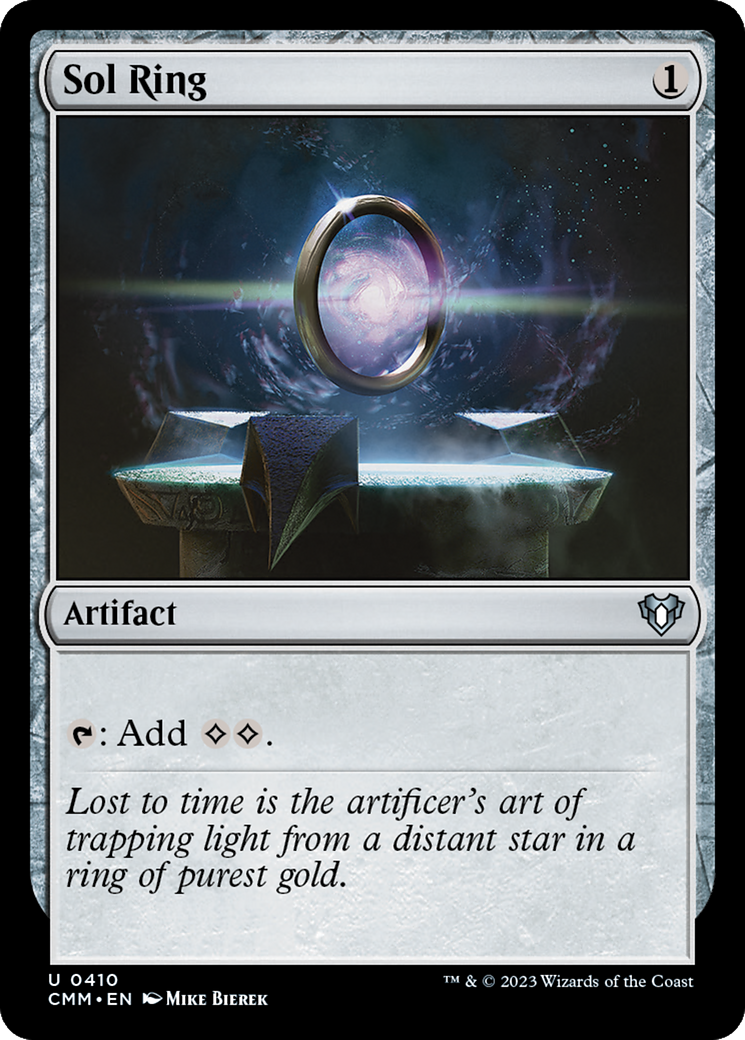 Sol Ring (CMM-410)  - Commander Masters