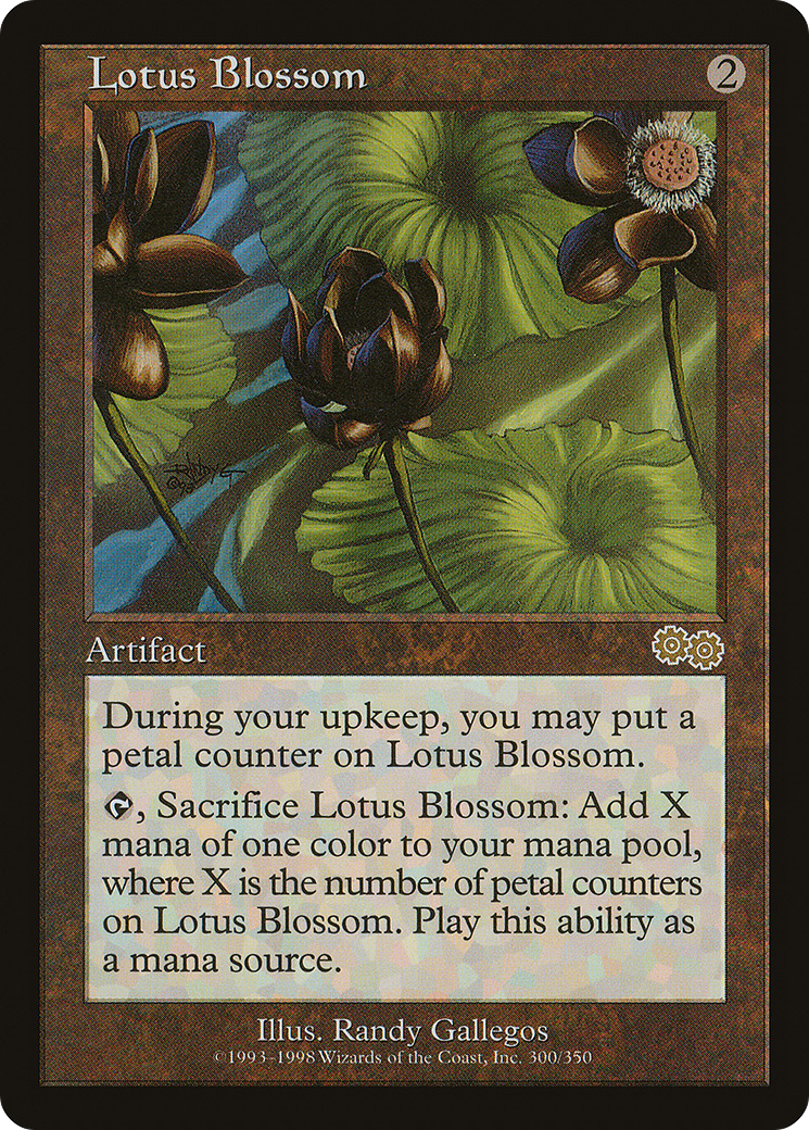 Lotus Blossom (USG-300)  - Urza's Saga