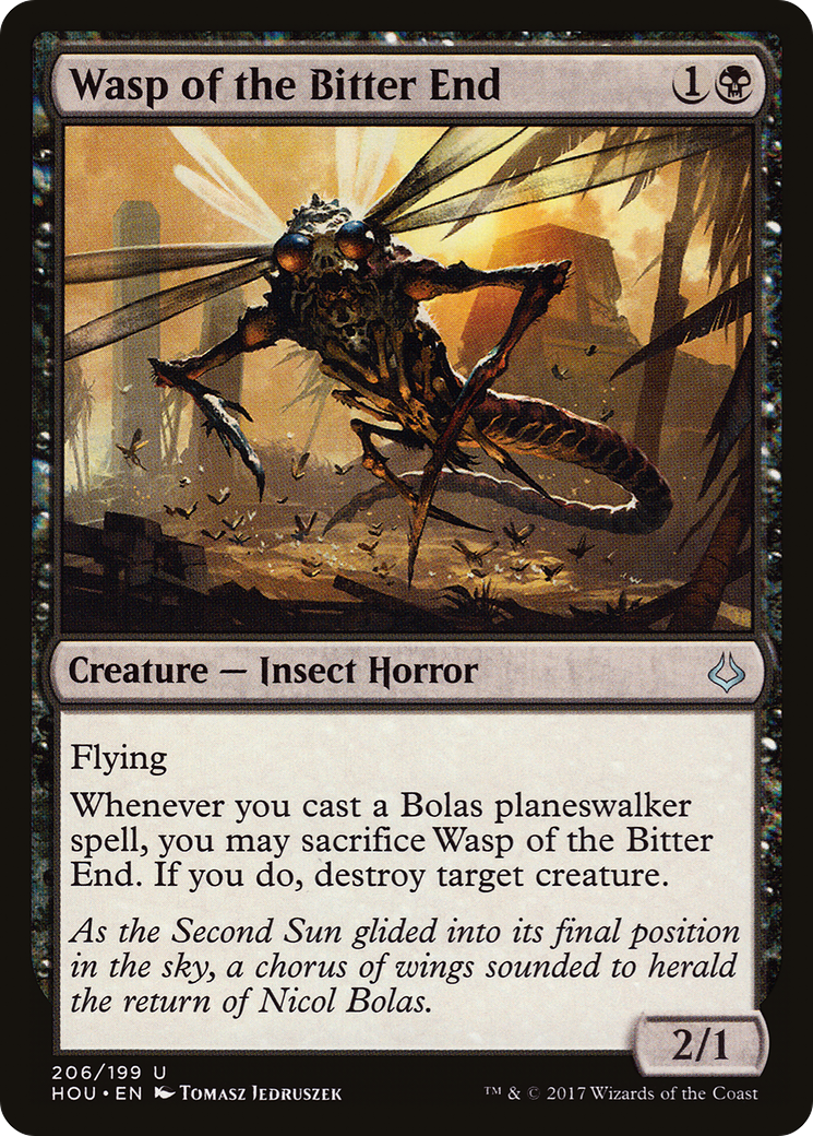 Wasp of the Bitter End (HOU-206)  - Hour of Devastation