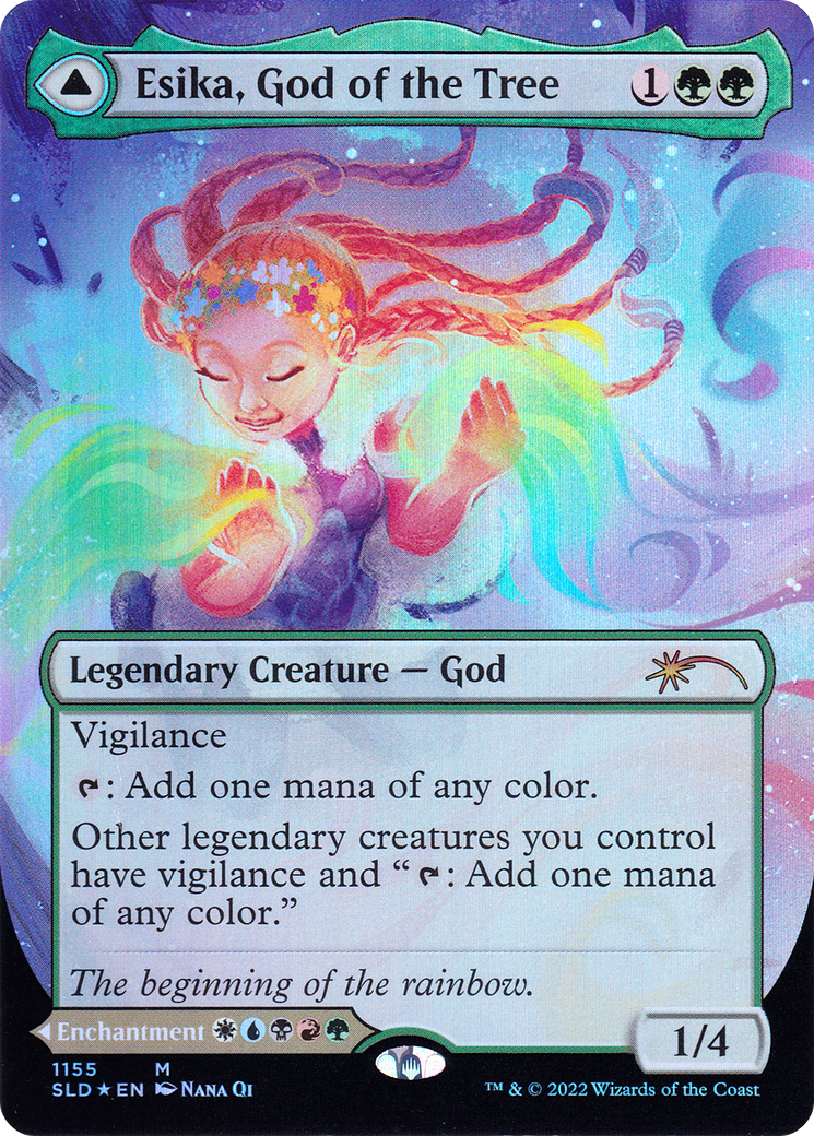 Esika, God of the Tree (SLD-1155)  Foil - Secret Lair Drop (Borderless)