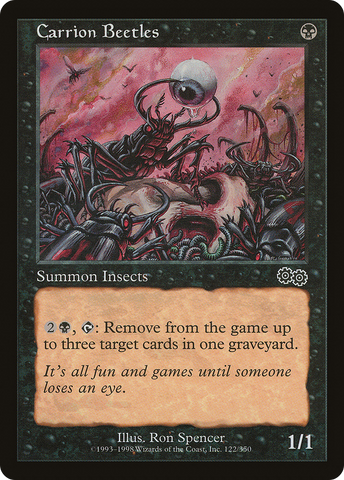Carrion Beetles (USG-122)  - Urza's Saga