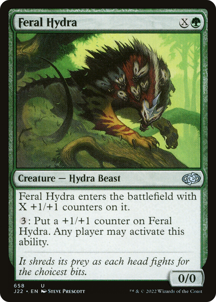 Feral Hydra (J22-658)  - Jumpstart 2022