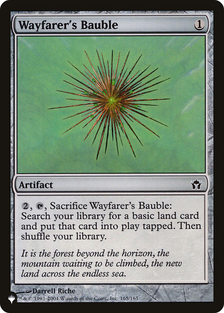 Wayfarer's Bauble (LIST-5DN-165)  - The List