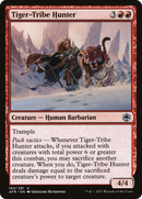 Tiger-Tribe Hunter (AFR-163)  Foil - Adventures in the Forgotten Realms