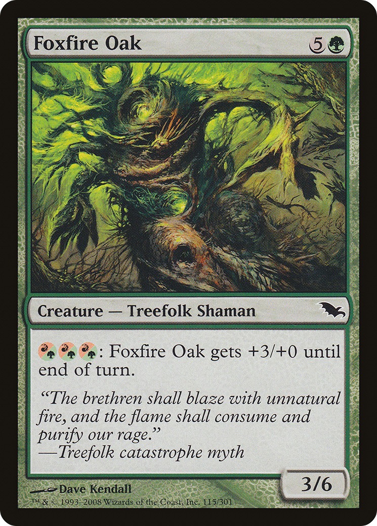 Foxfire Oak (SHM-115)  - Shadowmoor