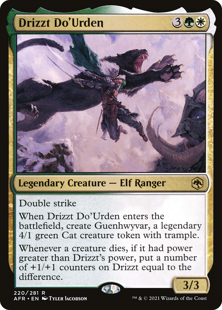 Drizzt Do'Urden (AFR-220)  - Adventures in the Forgotten Realms