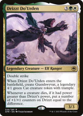 Drizzt Do'Urden (AFR-220)  - Adventures in the Forgotten Realms