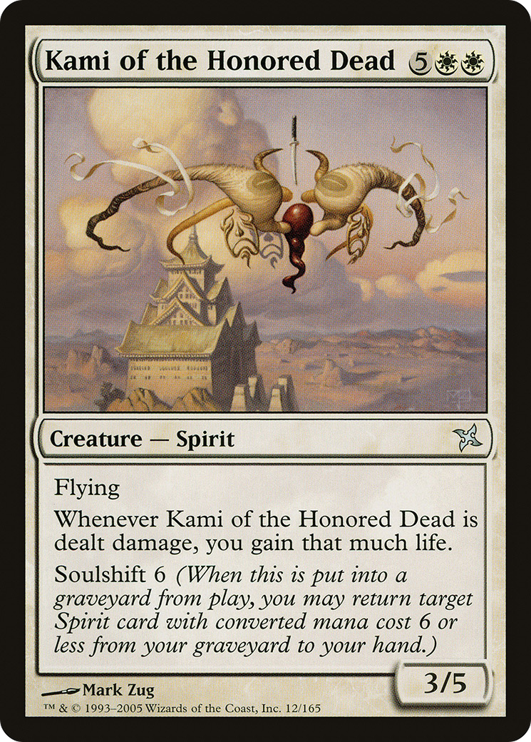 Kami of the Honored Dead (BOK-012)  Foil - Betrayers of Kamigawa