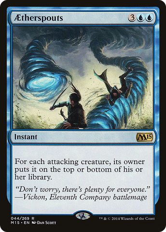 Aetherspouts (M15-044)  Foil - Magic 2015