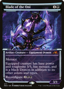 Blade of the Oni (Showcase) (NEO-377) - Kamigawa: Neon Dynasty: (Showcase) Foil