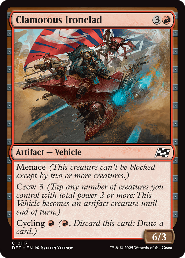 Clamorous Ironclad (DFT-117)  - Aetherdrift
