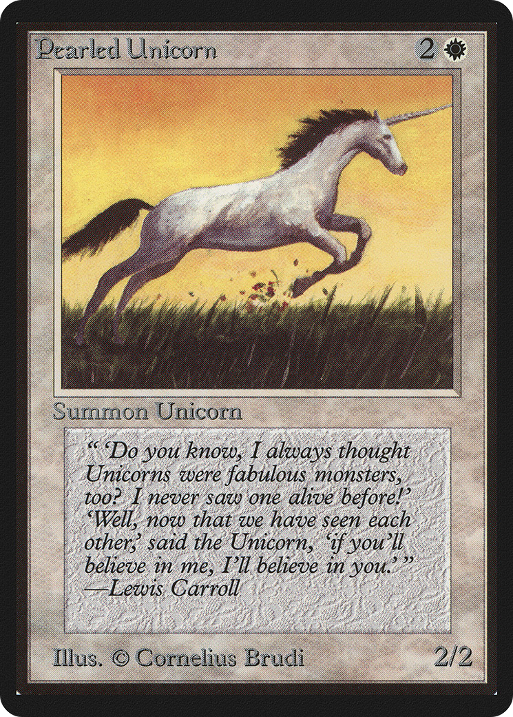 Pearled Unicorn (LEB-)  - Limited Edition Beta