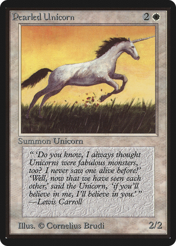 Pearled Unicorn (LEB-)  - Limited Edition Beta
