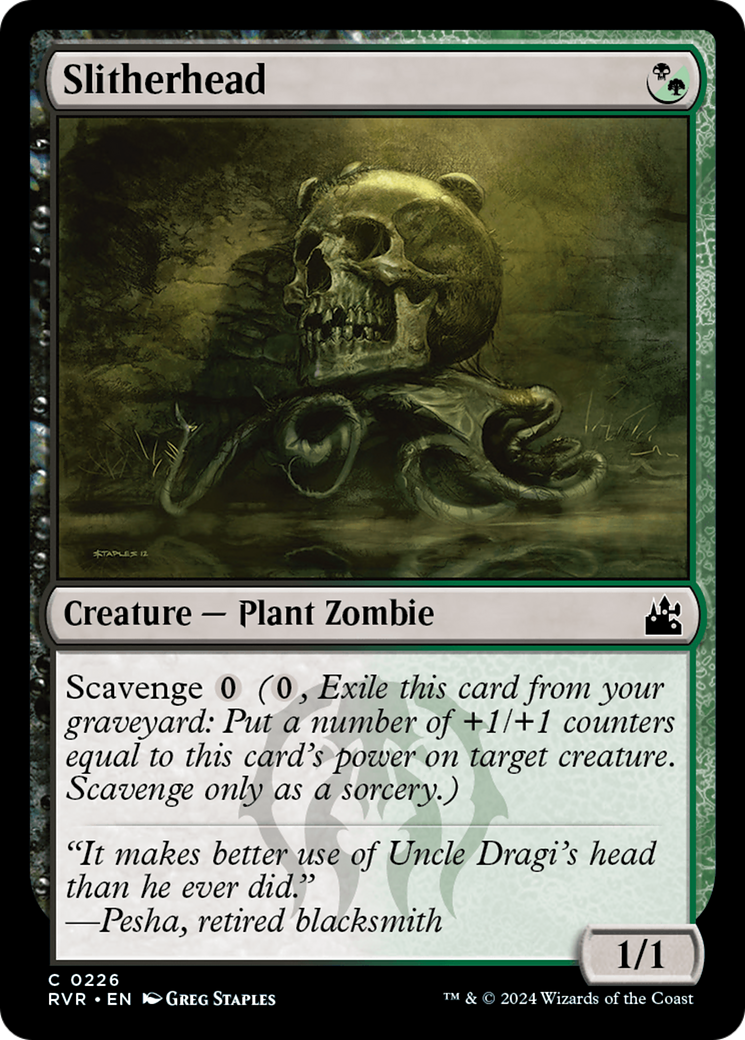 Slitherhead (RVR-226)  - Ravnica Remastered