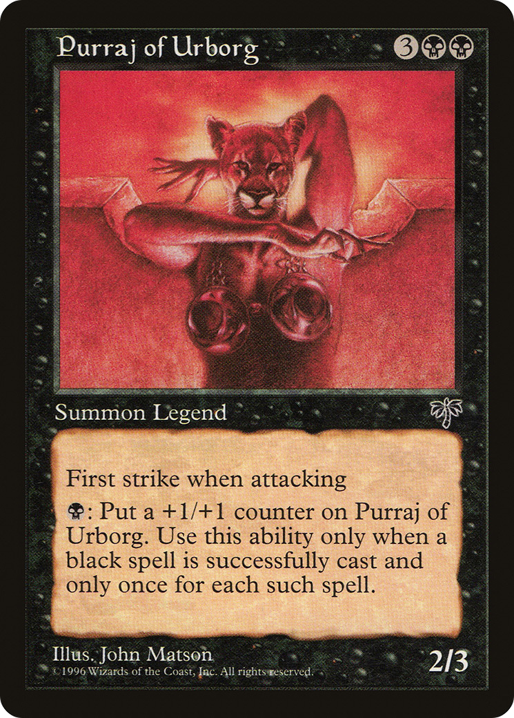 Purraj of Urborg (MIR-)  - Mirage