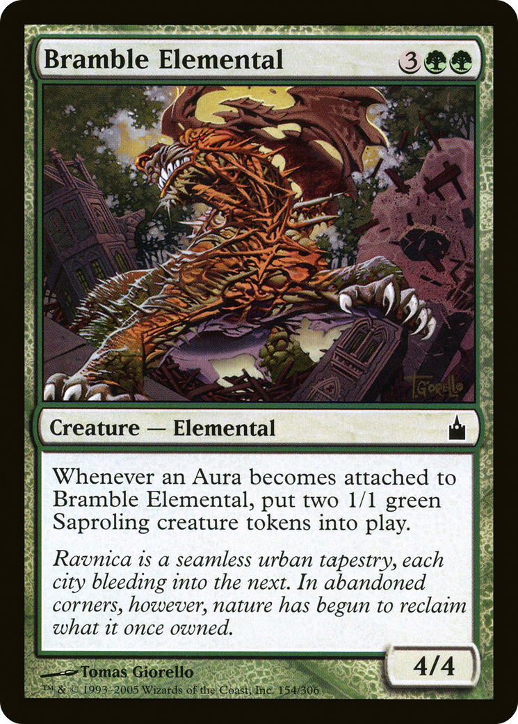 Bramble Elemental (RAV-154)  - Ravnica: City of Guilds