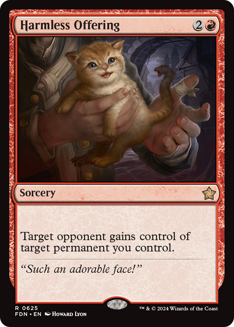 Harmless Offering (FDN-625)  - Foundations