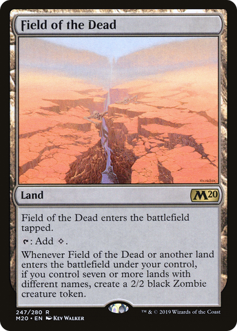 Field of the Dead (M20-247)  Foil - Core Set 2020