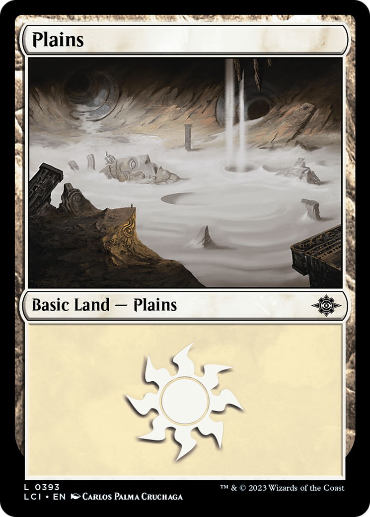 Plains (0393) (LCI-393)  Foil - The Lost Caverns of Ixalan