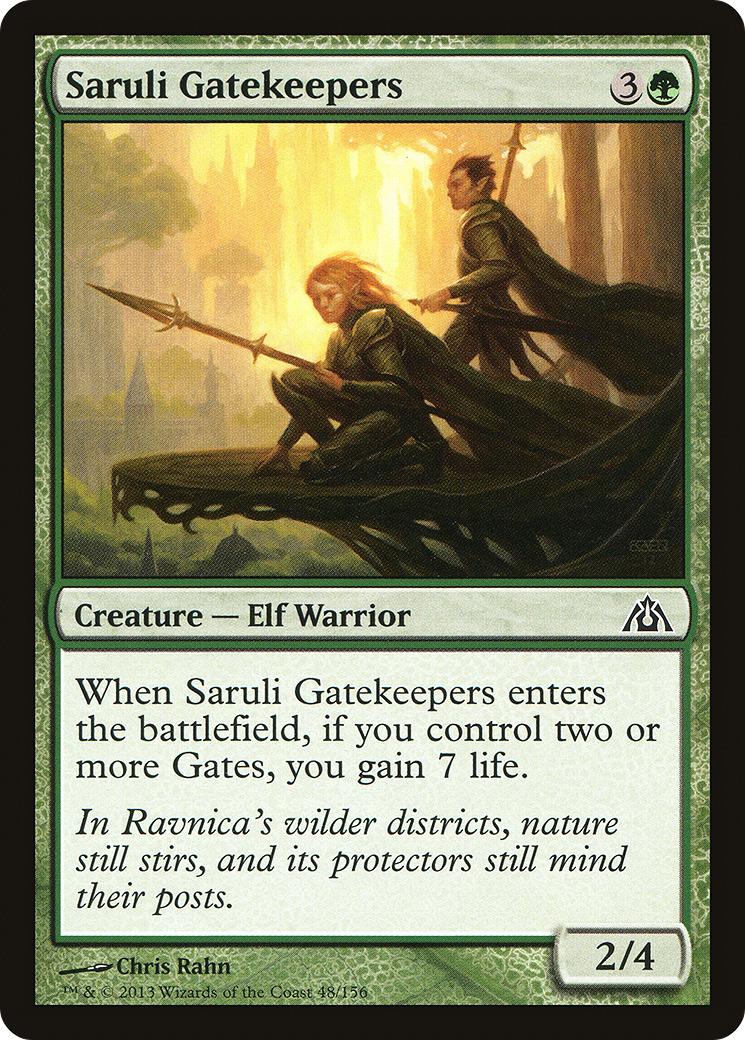 Saruli Gatekeepers (DGM-048)  Foil - Dragon's Maze
