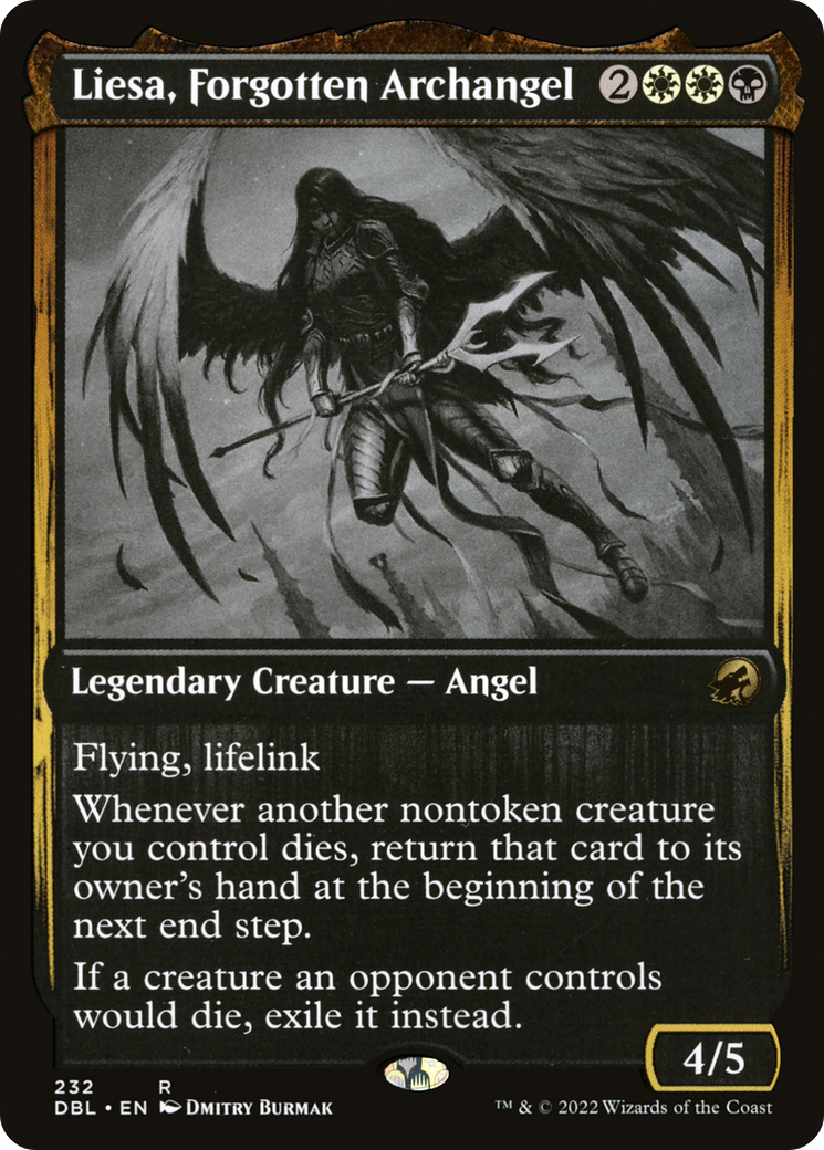 Liesa, Forgotten Archangel (DBL-232)  Foil - Innistrad: Double Feature