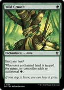 Wild Growth (MKC-195)  - Murders at Karlov Manor Commander