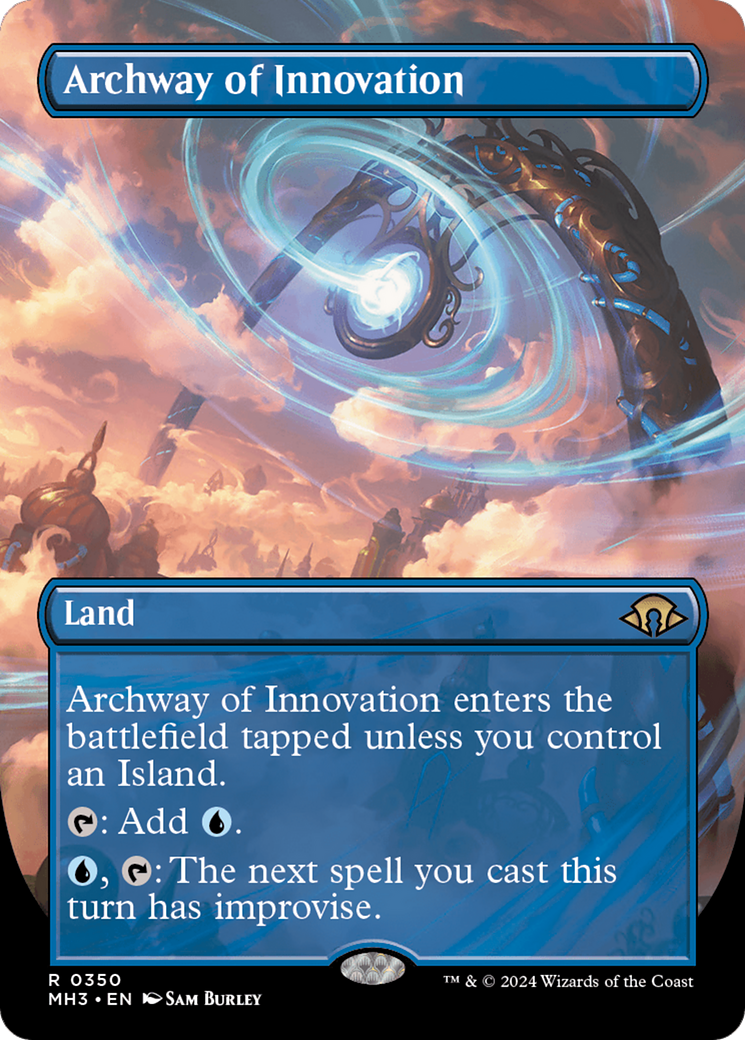 Archway of Innovation (Borderless) (MH3-350)  Foil - Modern Horizons 3