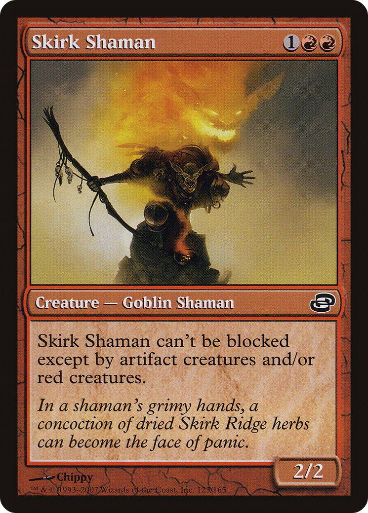 Skirk Shaman (PLC-123)  - Planar Chaos: (colorshifted)
