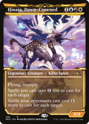 Hinata, Dawn-Crowned (Showcase) (NEO-398)  Foil - Kamigawa: Neon Dynasty: (Showcase)