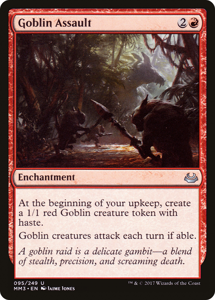 Goblin Assault (MM3-095)  - Modern Masters 2017
