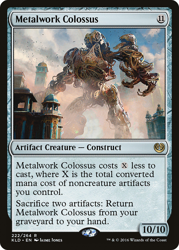 Metalwork Colossus (KLD-222)  Foil - Kaladesh