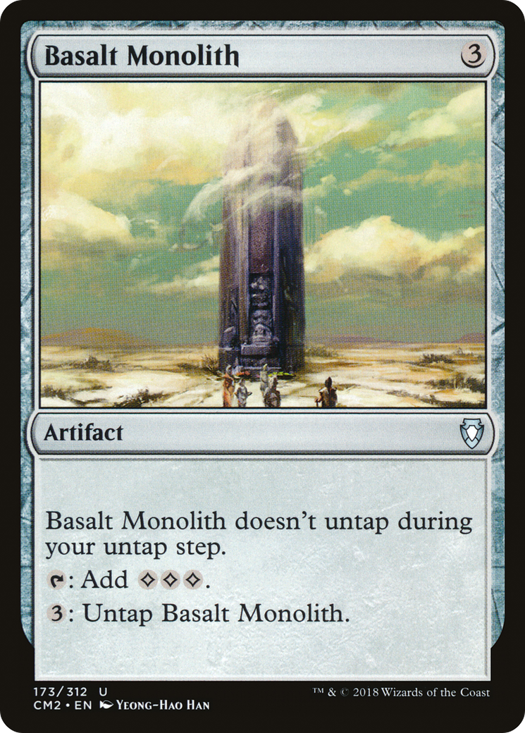 Basalt Monolith (CM2-173)  - Commander Anthology Volume II