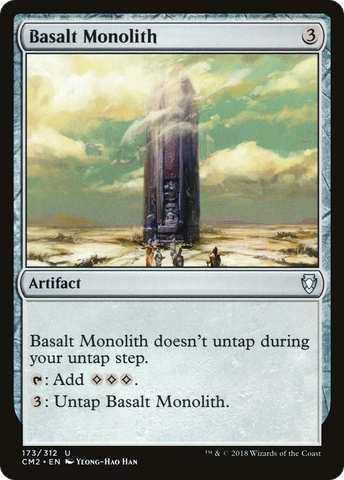 Basalt Monolith (CM2-173)  - Commander Anthology Volume II